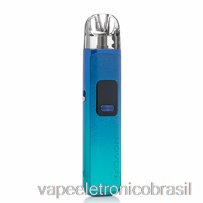 Vape Eletrônico Smok Novo Pro 30w Pod Sistema Azul Ciano